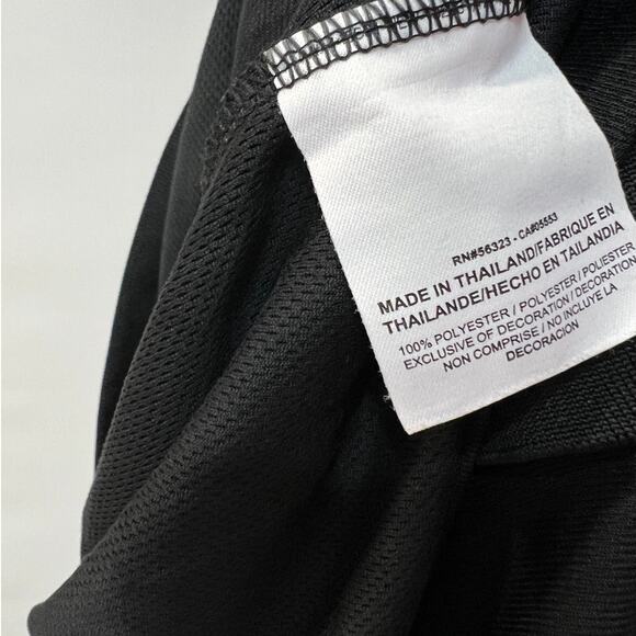 Unisex Nike Golf Dri-FIT Size XL Momentum BMW Black Embroidered Polo Shirt Crew - Picture 2 of 5